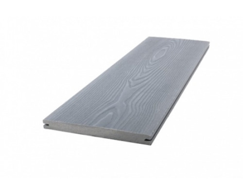 Планкен фасадный из ДПК Ecodecking Классик 145 х 13 х 4000 мм. Серый