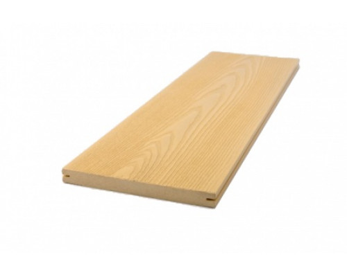 Планкен фасадный из ДПК Ecodecking Титан 145 х 13 х 3000 мм. Песочный