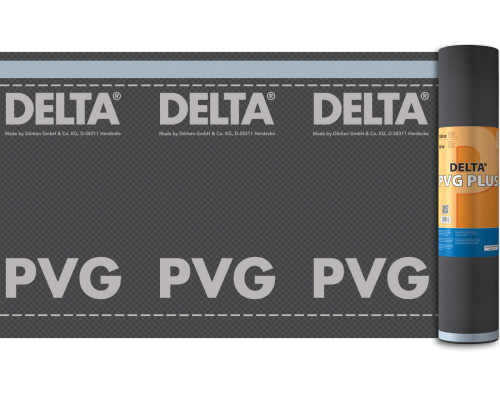 Плёнка трёхслойная водонепроницаемая с ограниченной диффузией DELTA®-PVG 1,5 х 50 м. 75 м2