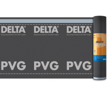 Плёнка трёхслойная водонепроницаемая с ограниченной диффузией DELTA®-PVG PLUS 1,5 х 50 м. 75 м2