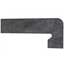 Плинтус клинкерный цельный для ступеней Exagres Metalica Purple 395 x 175 х 7,5 мм.