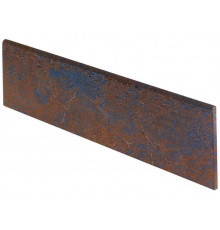 Плинтус клинкерный для ступеней Exagres Metalica Cherry 330 x 90 х 11 мм.