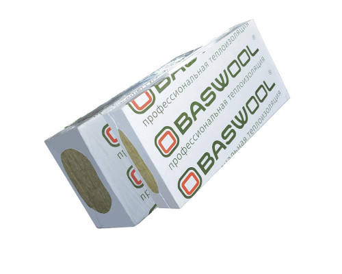 Плита минераловатная BASWOOL Фасад-140 1200 х 600 х 150 мм. 140 кг/м3 (1,44 м2 / 0,216 м3) 2 плиты