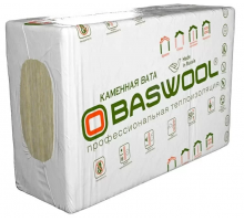 Плита минераловатная BASWOOL Вент Фасад-70 1200 х 600 х 50 мм. (4,32 м2 / 0,216 м3) 6 плиты