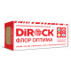 Плита минераловатная Dirock Флор Оптима 1000 х 600 х 50 мм. 110 кг/м3 (3,6 м2 / 0,18 м3) 6 плит