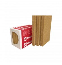Плита минераловатная Rockwool / Роквул Венти Баттс Н 1000 х 600 х 100 мм. (3 м2 / 0,3 м3) 5 плит