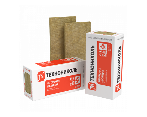 Плита минераловатная Технониколь Техноруф Н Оптима 1200 х 600 х 50 мм. (0,216 м3/ 4,32 м2) 6 плит