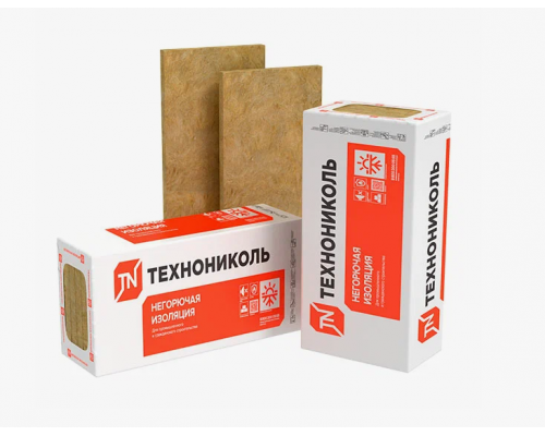 Плита минераловатная Технониколь Техноруф-Н ПРОФ 1200 х 600 х 50 мм. (0,216 м3 / 4.32 м2) 6 плит