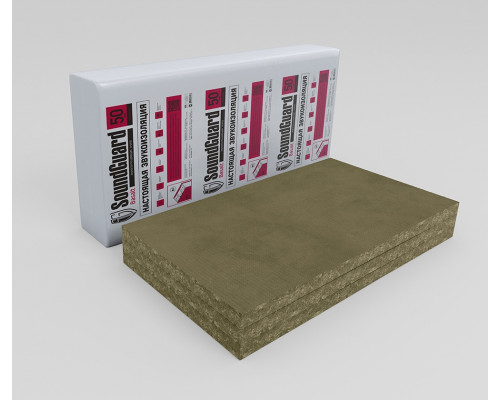 Плита звукопоглощающая SoundGuard Basalt плотность 50 кг/м3 1200 х 600 х 50 мм. (2,88м2 / 0,144м3)