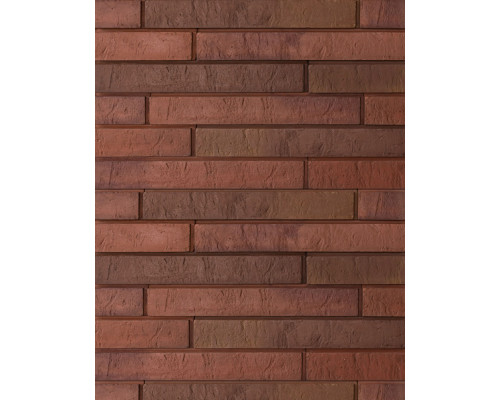 Плитка декоративная под кирпич Unistone Ригель 430 х 50 х 15 мм. Цвет №392
