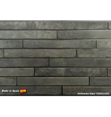Плитка для цоколя и фасада Terralong Join Anthracite 450 х 48 х 10 мм.