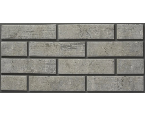 Плитка фасадная керамическая под кирпич BestPoint Exclusive 245 х 65 х 8,5 мм. Cement Dark