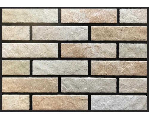 Плитка керамическая для цоколя и фасада Terramig Country Beige 235 x 62 x 10 мм.