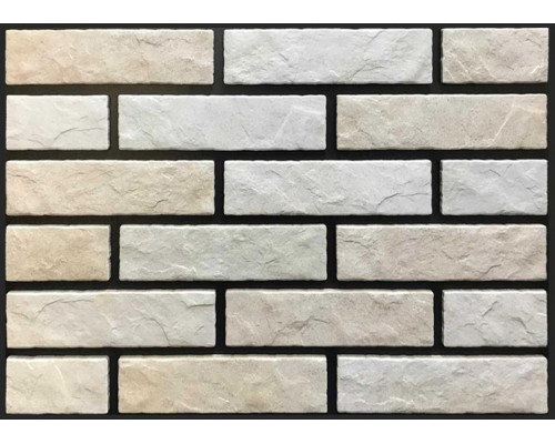 Плитка керамическая для цоколя и фасада Terramig Country Bone 235 x 62 x 10 мм.