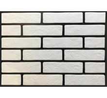 Плитка керамическая для цоколя и фасада Terramig Ferrara Blanco 235 x 62 x 10 мм.