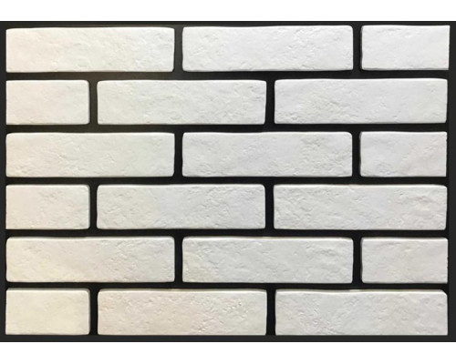 Плитка керамическая для цоколя и фасада Terramig Ferrara Blanco 235 x 62 x 10 мм.