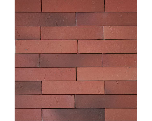 Плитка клинкерная ангобированная Uniceramix Iron  240 x 52 x 12 мм. UX-18 UX-17 Red Castle 1,03 м2