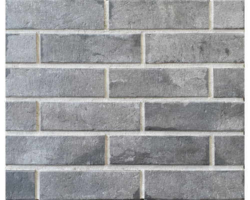 Плитка клинкерная фасадная Interbau 240 x 71 x 10 мм. Brick Loft INT 575 Felsgrau NF
