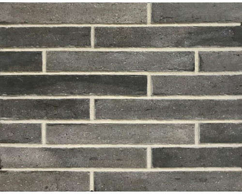Плитка клинкерная фасадная Interbau 360 x 52 x 10 мм. Brick Loft INT 575 Felsgrau