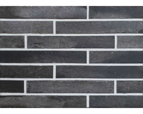 Плитка клинкерная фасадная Interbau 360 x 52 x 10 мм. Brick Loft INT 576 Anthrazit