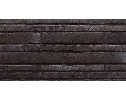 Плитка клинкерная ригельная Stroeher Zeitlos 400 x 35 x 14 мм. 359 Kohleglanz 0,70 м2