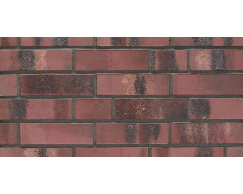 Плитка клинкерная Stroeher Brickwerk  240 х 71 х 12 мм. 655 Violettrot 0,81 м2