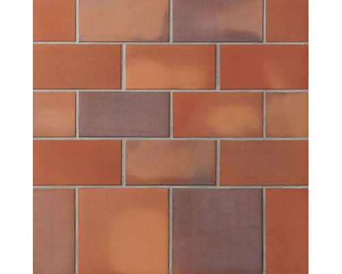 Плитка клинкерная Stroeher Keravette 240 x 71 x 11 мм. 316 Patrizierrot Ofenbunt 0,48 м2