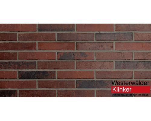 Плитка клинкерная Westerwaelder Klinker Urban 240 х 52 х 10 мм. WK 125 Braun 0,56 м2