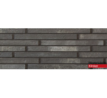 Плитка клинкерная Westerwaelder Klinker Urban 468 х 40 х 10 мм. WK 124 Long Dunkelgrau 0,45 м2
