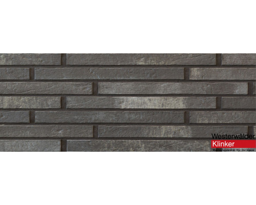 Плитка клинкерная Westerwaelder Klinker Urban 468 х 40 х 10 мм. WK 124 Long Dunkelgrau 0,45 м2