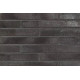 Плитка минеральная фасадная ригельная Wandermode Armschwung 440 x 52 x 20 мм. Schwarze Lava