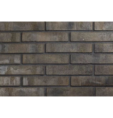 Плитка минеральная фасадная Wandermode Armschwung 250 x 50 x 30 мм. Schwarzbraun