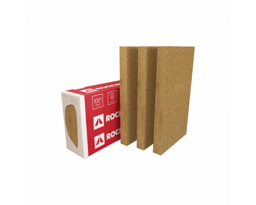 Плиты из каменной ваты Rockwool Руф Баттс Н Оптима 1000 х 600 х 50 мм. (3,6м2 / 0,18м3) 6 плит