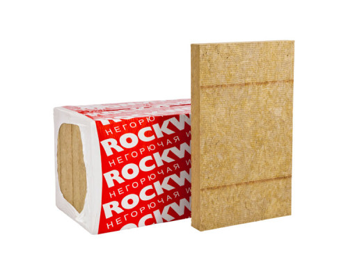 Плиты из каменной ваты Руф Баттс В ЭКСТРА 1000*600*50 (2,4 м2 / 0,12м3), Rockwool