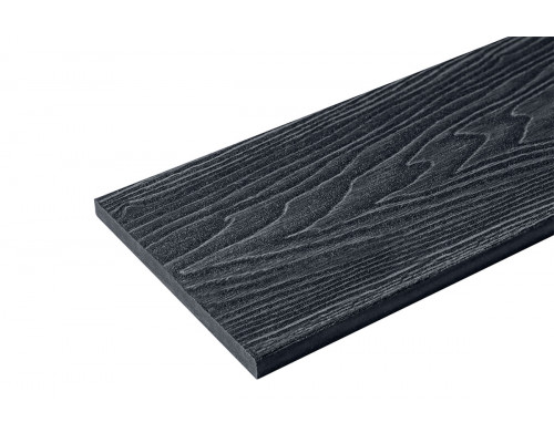 Подступенок для ступеней ДПК NauticPrime Esthetic Wood 150 х 12 х 4000 мм. Антрацит