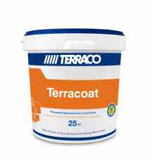 Покрытие декоративное акриловое Terracoat BT с песчаной текстурой 25 кг. Terraco