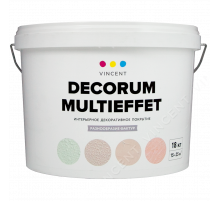 Покрытие декоративное для внутренних работ VINCENT DECORUM MULTIEFFET (18кг)