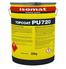 Покрытие полиуретановое алифатическое эластичное TopCoat-PU 720 серый 20 кг. Isomat