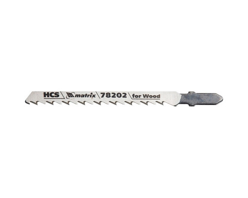 Полотна для электролобзика по дереву, 3 шт, T101D, 75 х 4,0 мм, HCS Matrix Professional