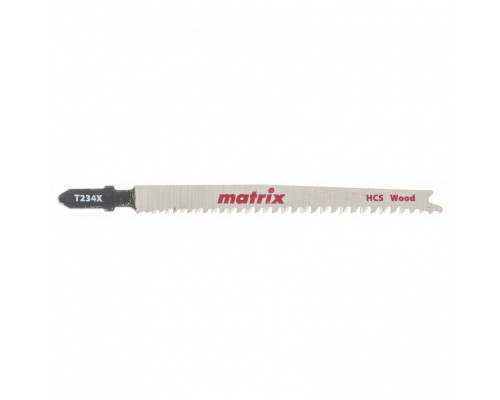 Полотна для электролобзика  по дереву, 3 шт, T234X, 90 x 2-3 мм, HCS Matrix