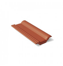 Половинчатая черепица Braas Франкфутская Красный 420 х 180 мм.