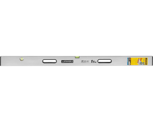 Правило-уровень с ручками GRAND, 1.5 м, STAYER Professional 10752-1.5