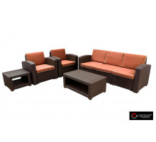 Комплект мебели Rattan Premium 5, венге