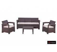 Комплект мебели Rattan Comfort 5, венге