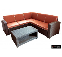 Комплект мебели Rattan Premium Corner, венге
