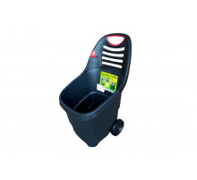 Тележка садовая Garden Trolley 65л, черн.+красн.