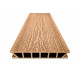 Террасная доска Deckron (Декрон) WoodLike с 3D тиснением, 153*28