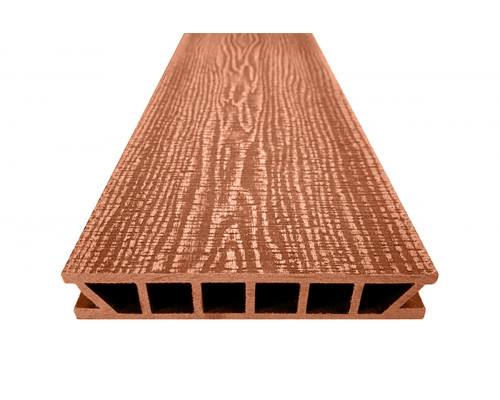 Террасная доска Deckron (Декрон) WoodLike с 3D тиснением, 153*28