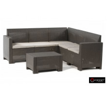 Комплект мебели NEBRASKA CORNER Set (углов. диван, столик), венге