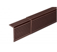 Уголок ДПК для доски Darvolex,Ecodeck,Deckron, 35*70*4000мм, коричневый